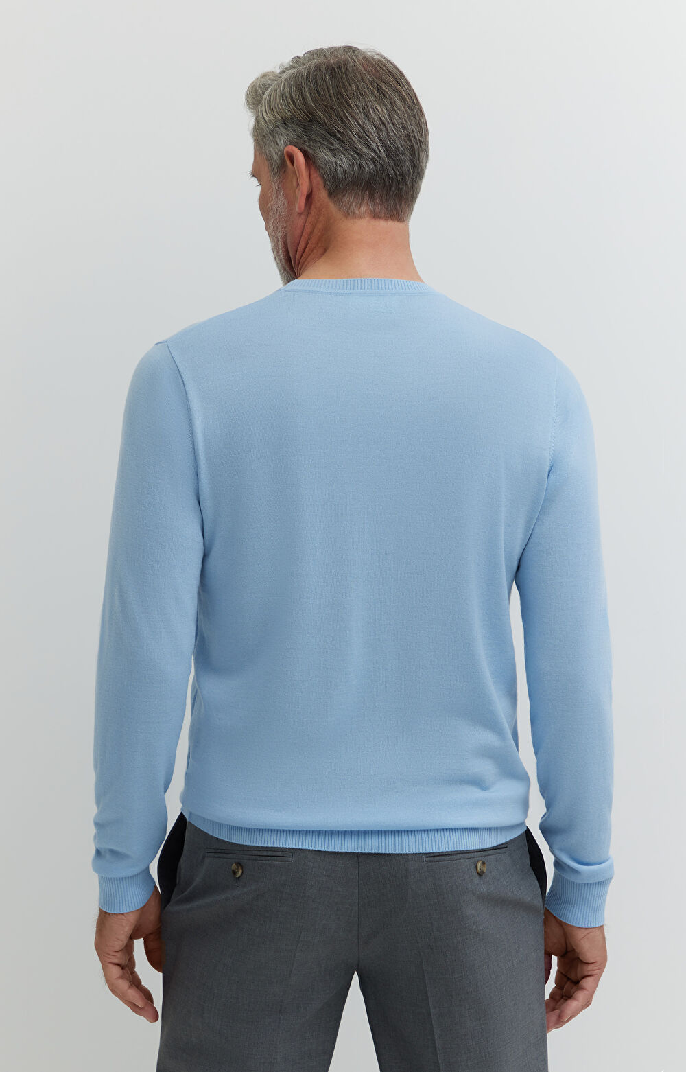 Sweter z wełny merino - 4