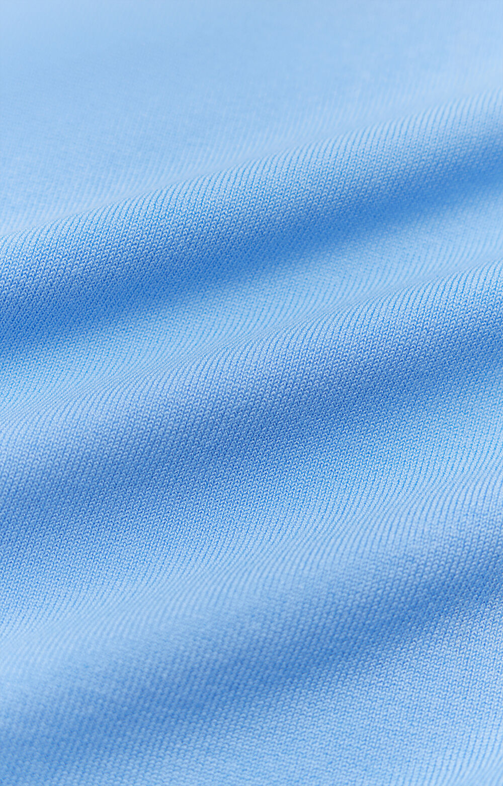 Gładki sweter z krótkim rękawem - 8