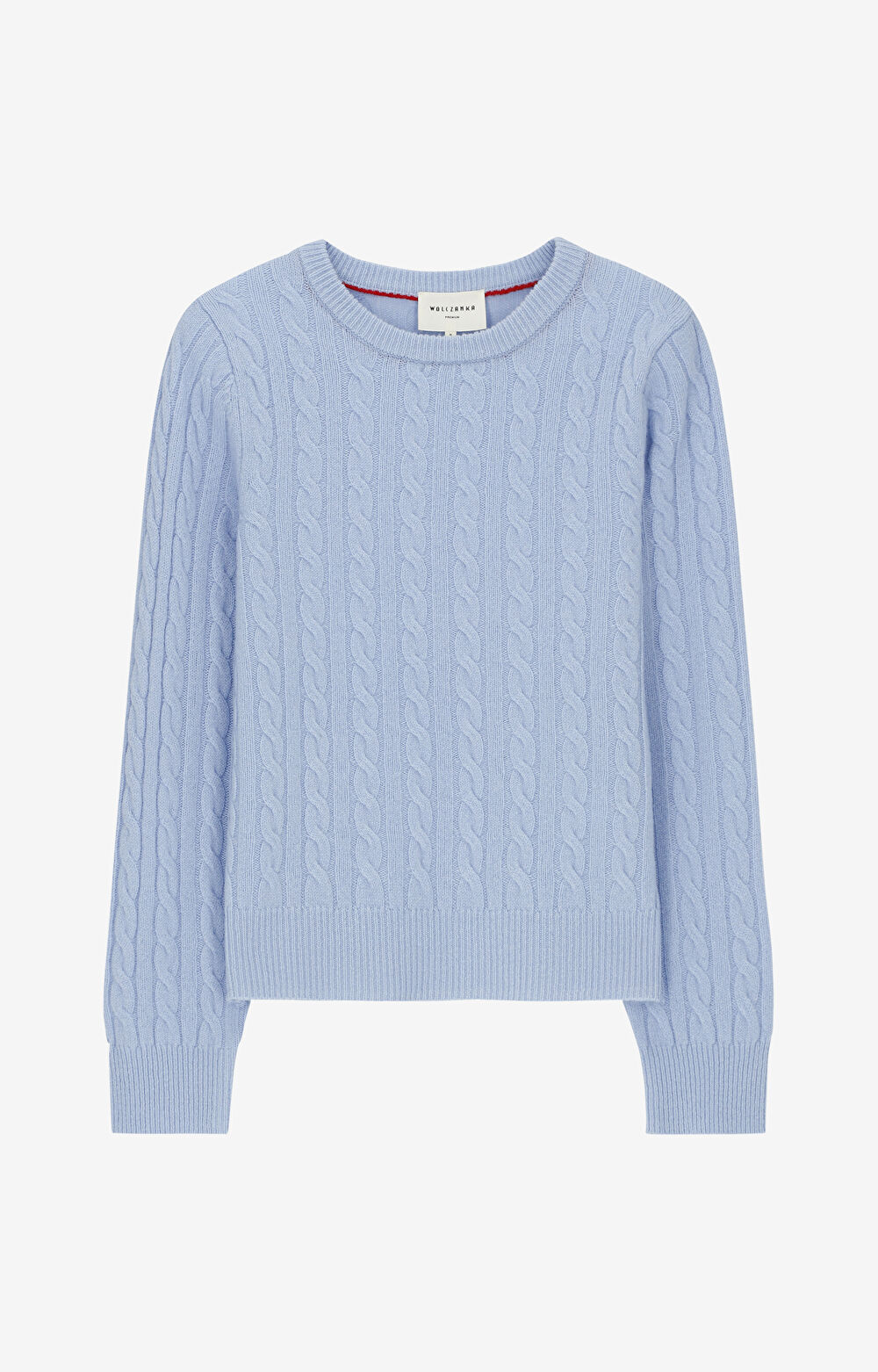 Sweter z wełny z warkoczowym splotem - 2