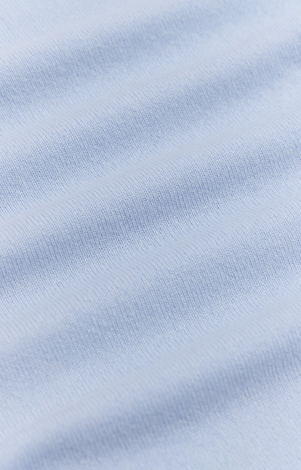 Wełniany sweter v-neck z kaszmirem - 5