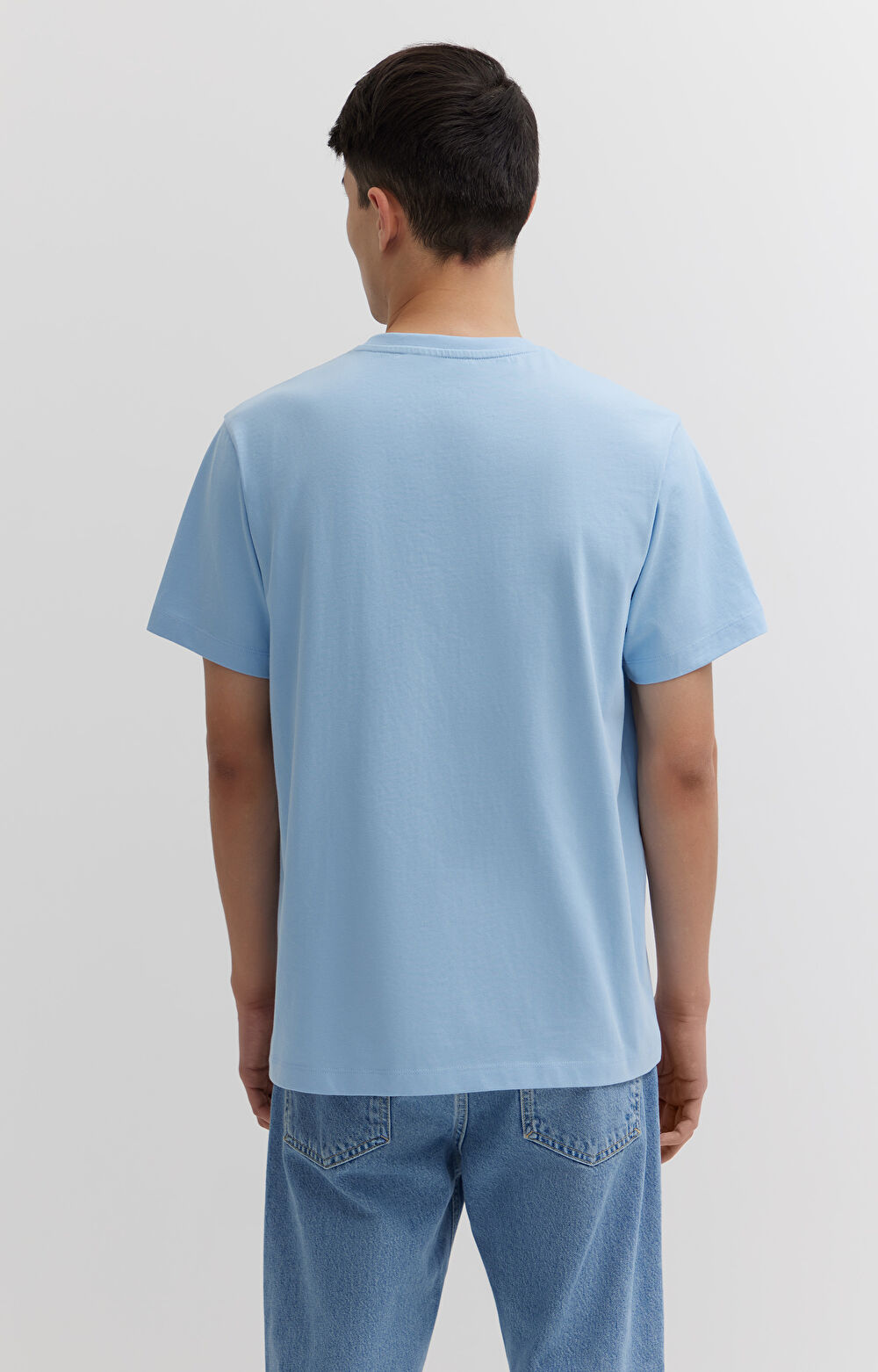 T-shirt z bawełny merceryzowanej - 3