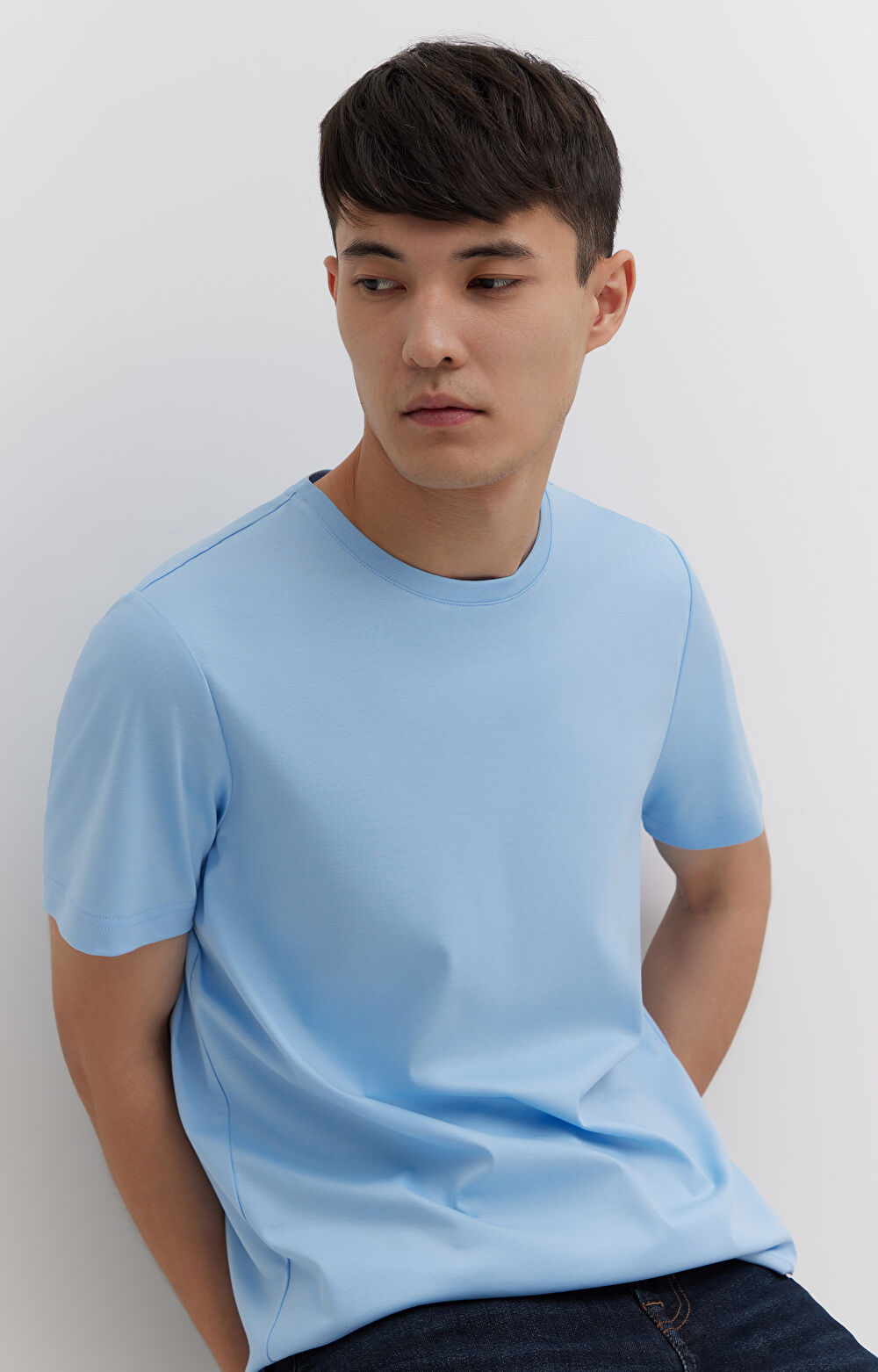 T-shirt z bawełny podwójnie merceryzowanej - 5