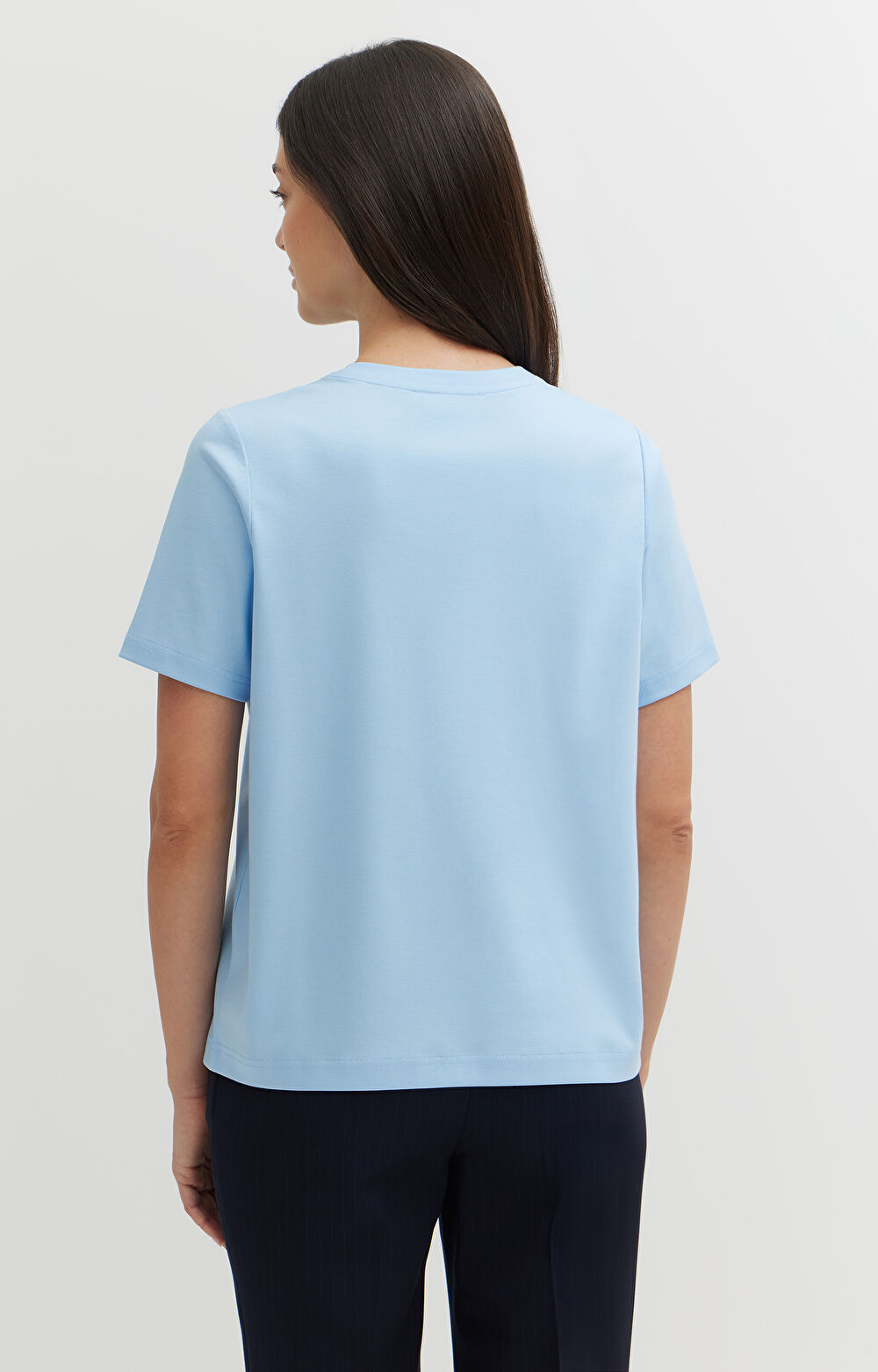 T-shirt z bawełny podwójnie merceryzowanej - 4