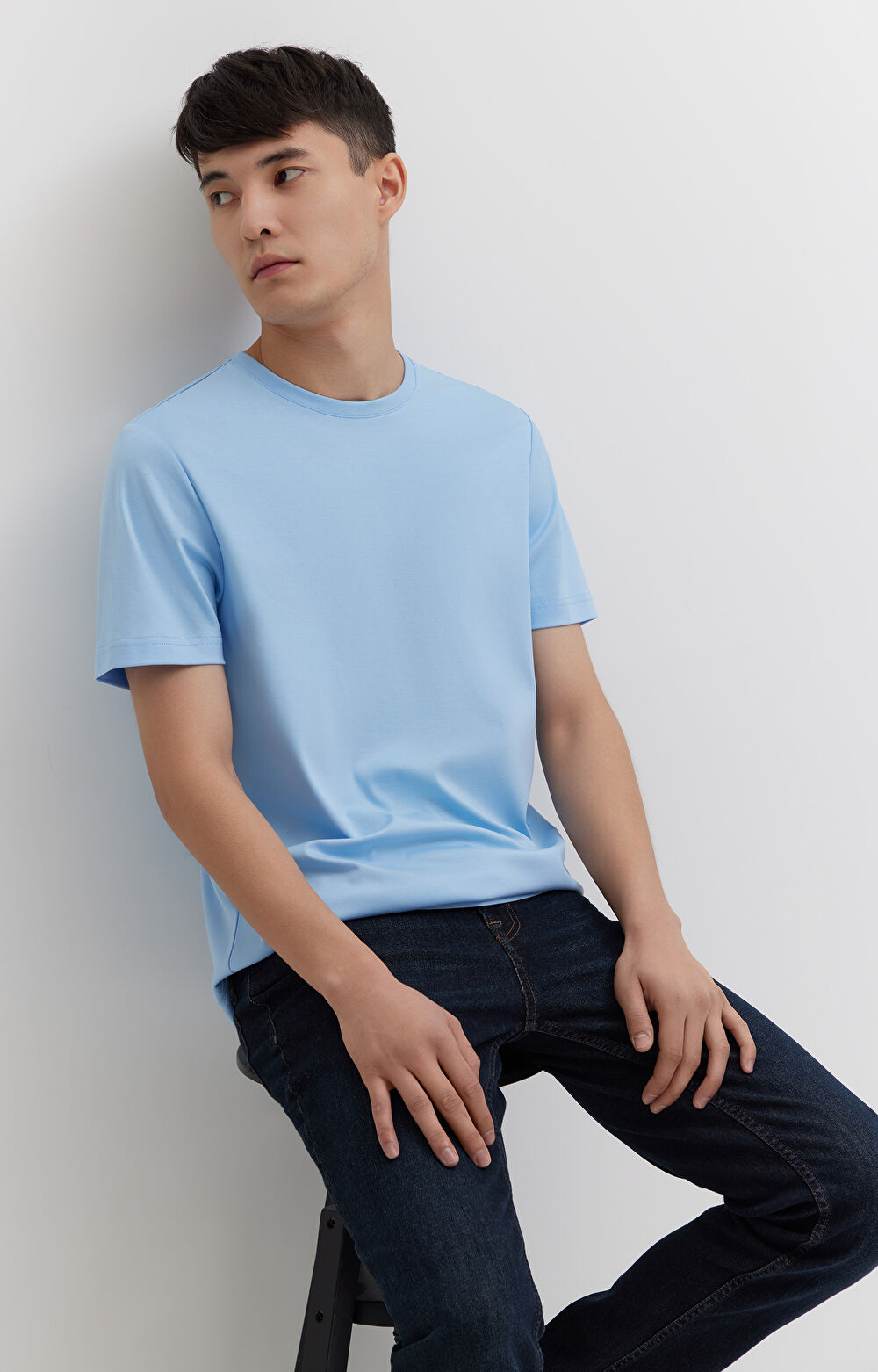 T-shirt z bawełny podwójnie merceryzowanej - 6