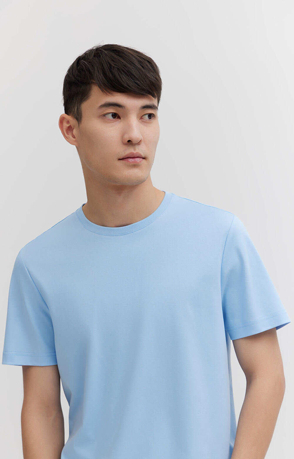 T-shirt z bawełny podwójnie merceryzowanej - 4