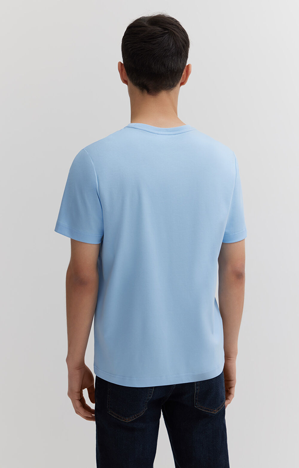 T-shirt z bawełny podwójnie merceryzowanej - 3