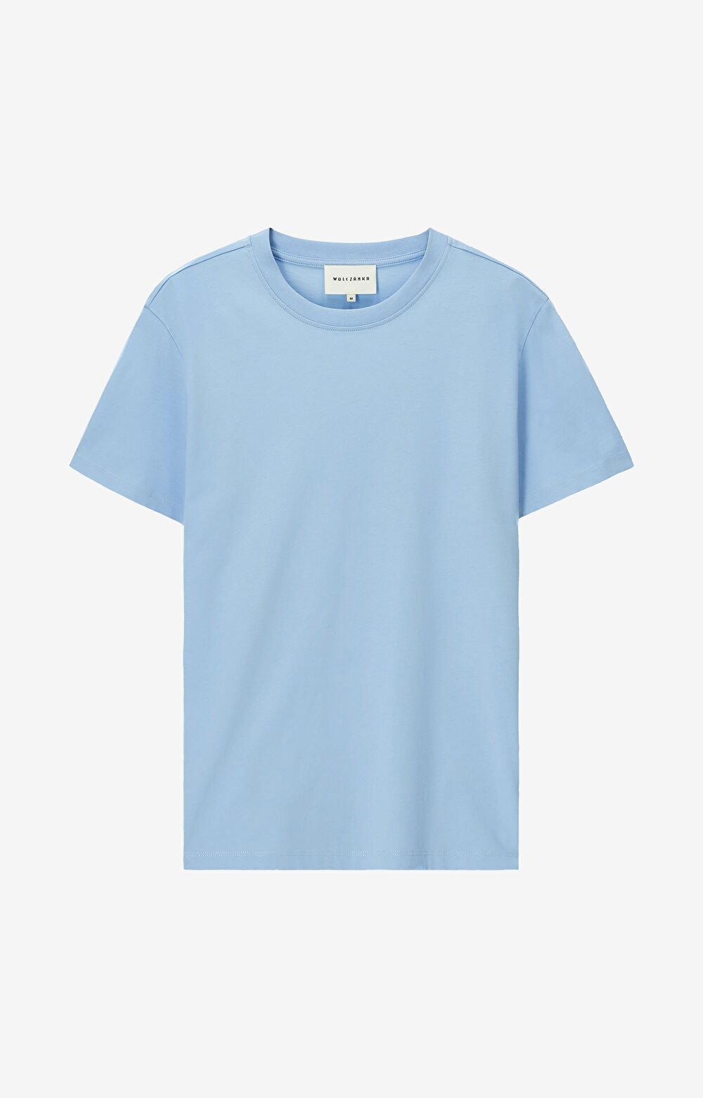 Gładki t-shirt z bawełny organicznej - 2