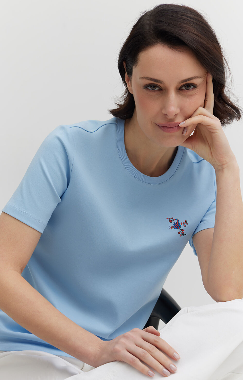 T-shirty z bawełny supima - 5