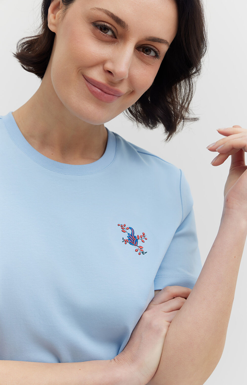 T-shirty z bawełny supima - 4