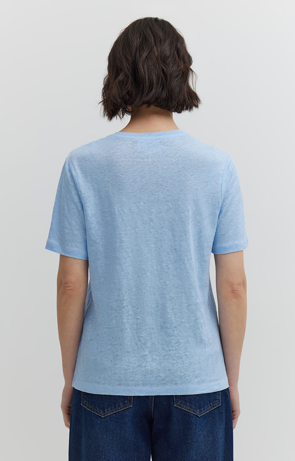 Lniany t-shirt - 3