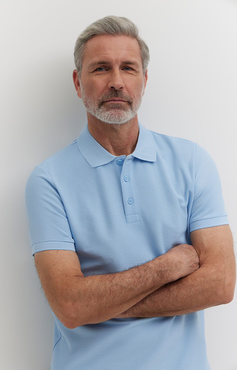 Polo z merceryzowanej bawełny - 5