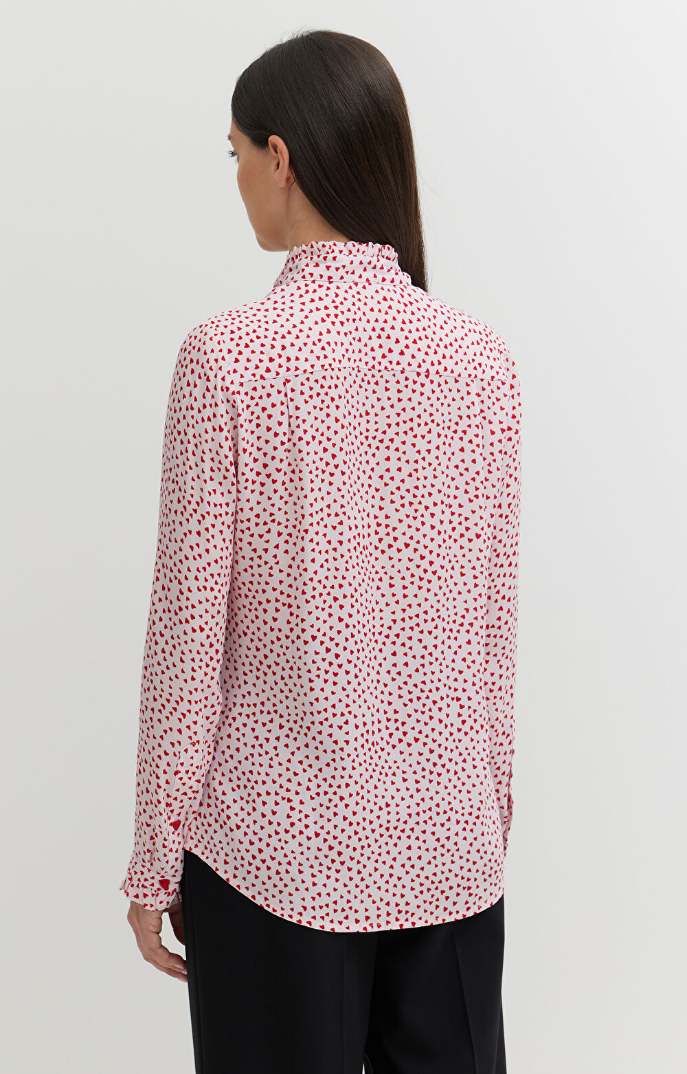 Koszula z wiskozy w serduszka - 4