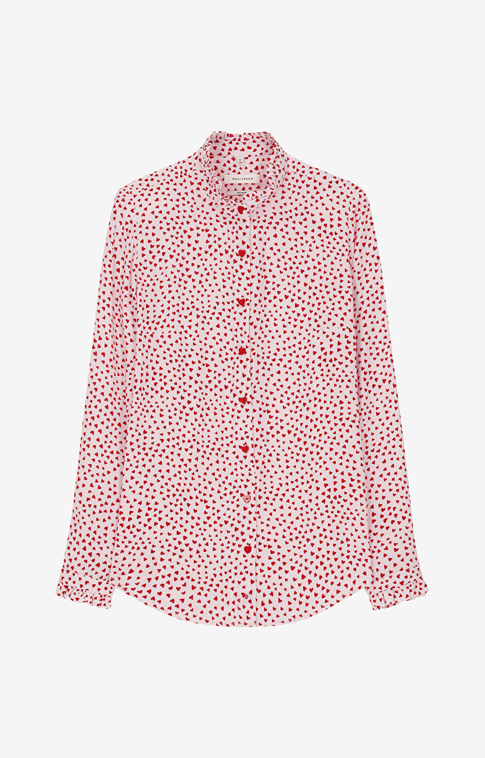 Koszula z wiskozy w serduszka - 2