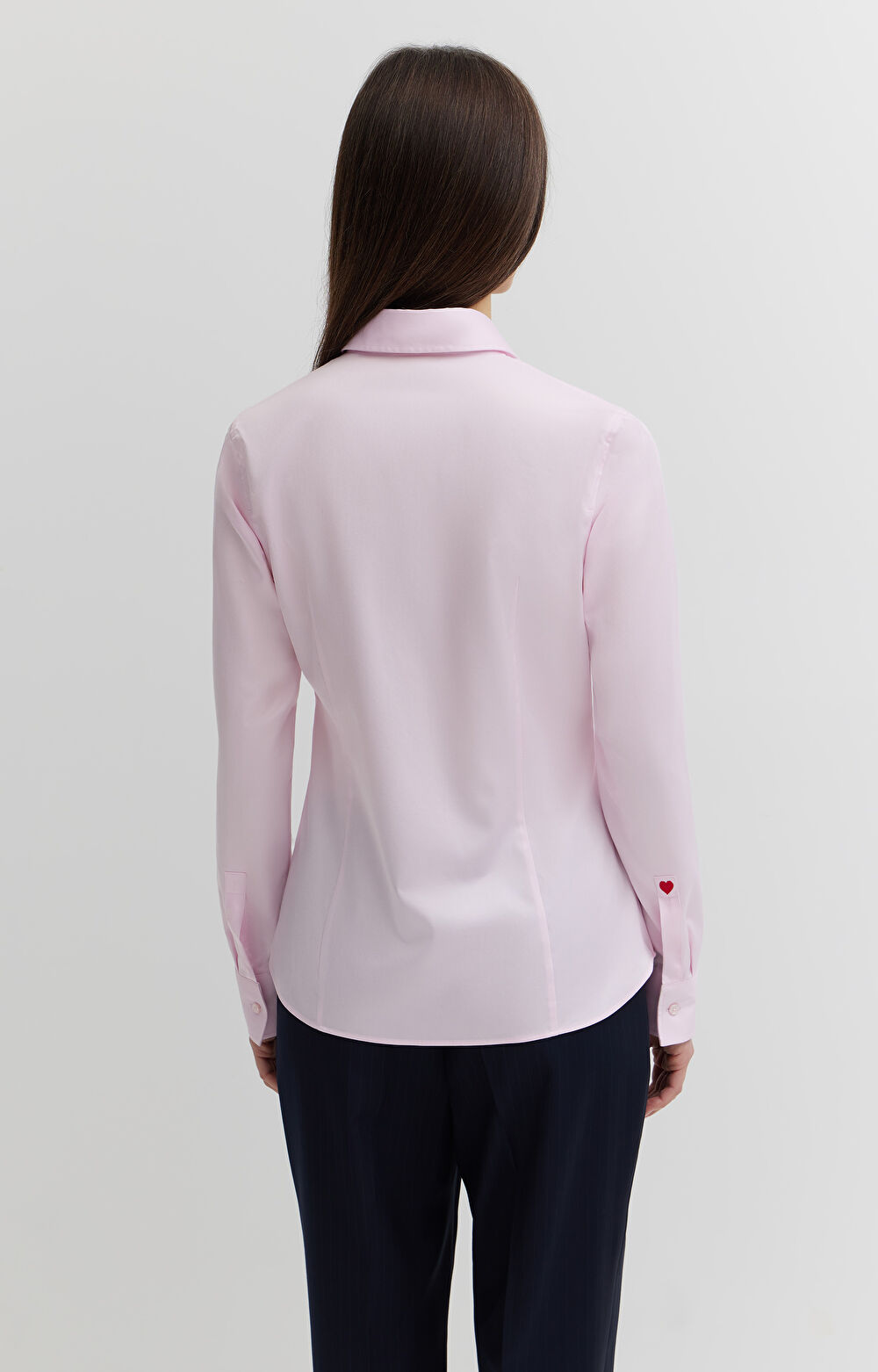 Koszula z satynowej bawełny - 4