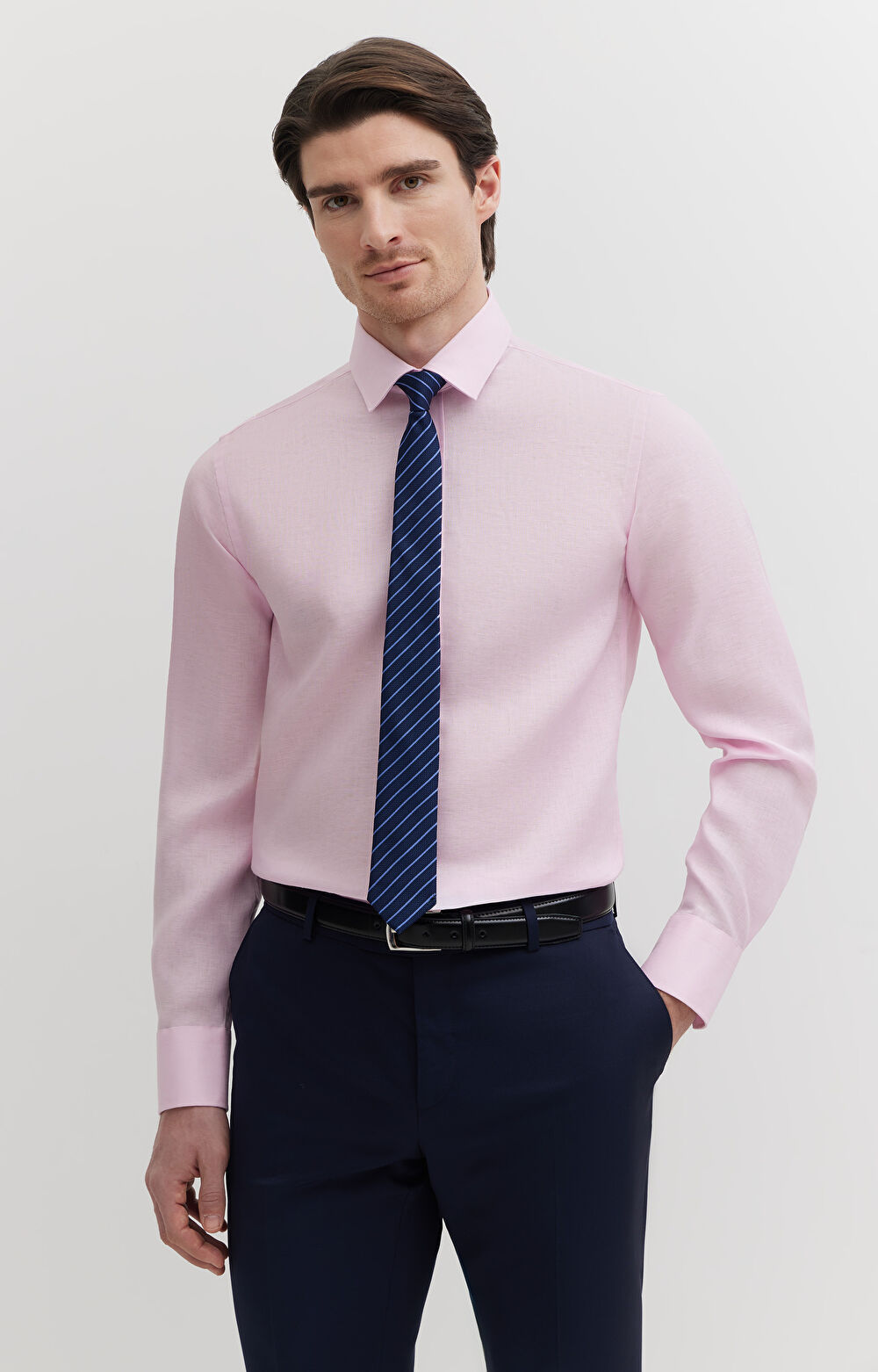 Lniana koszula formalna - 2