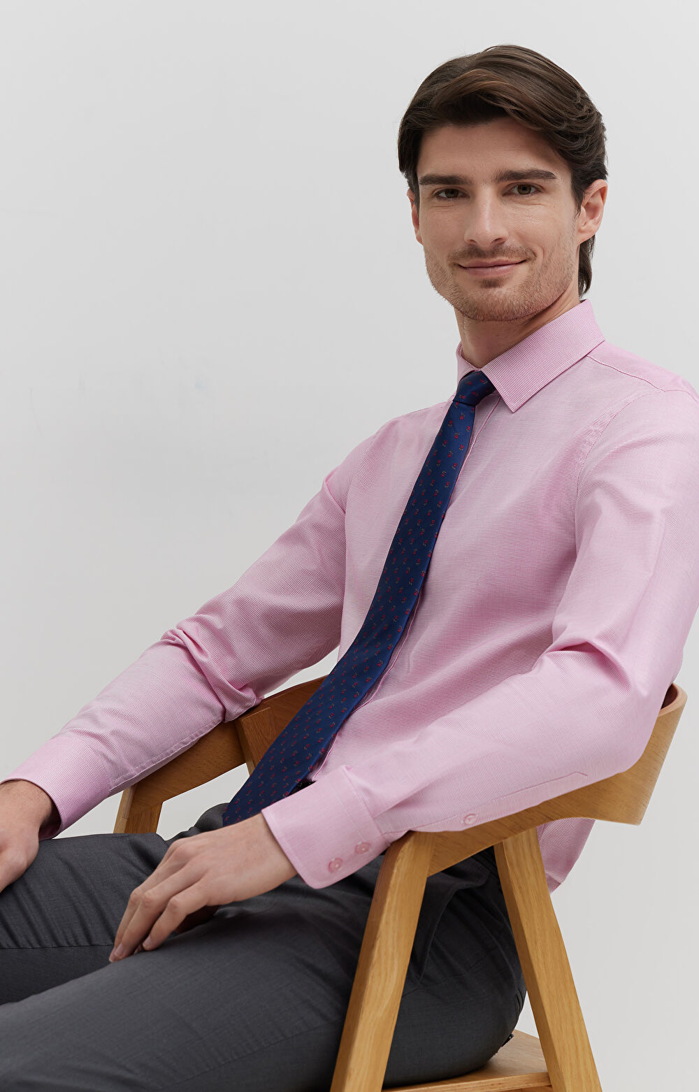 Koszula w mikrowzór - 8