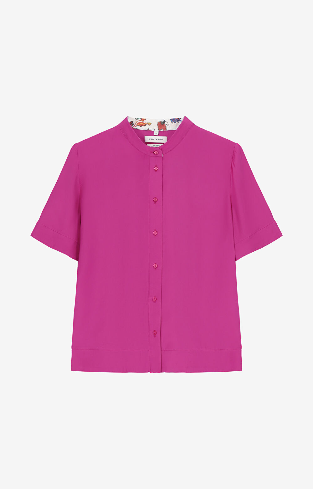 Koszula z wiskozy z krótkim rękawem - 2