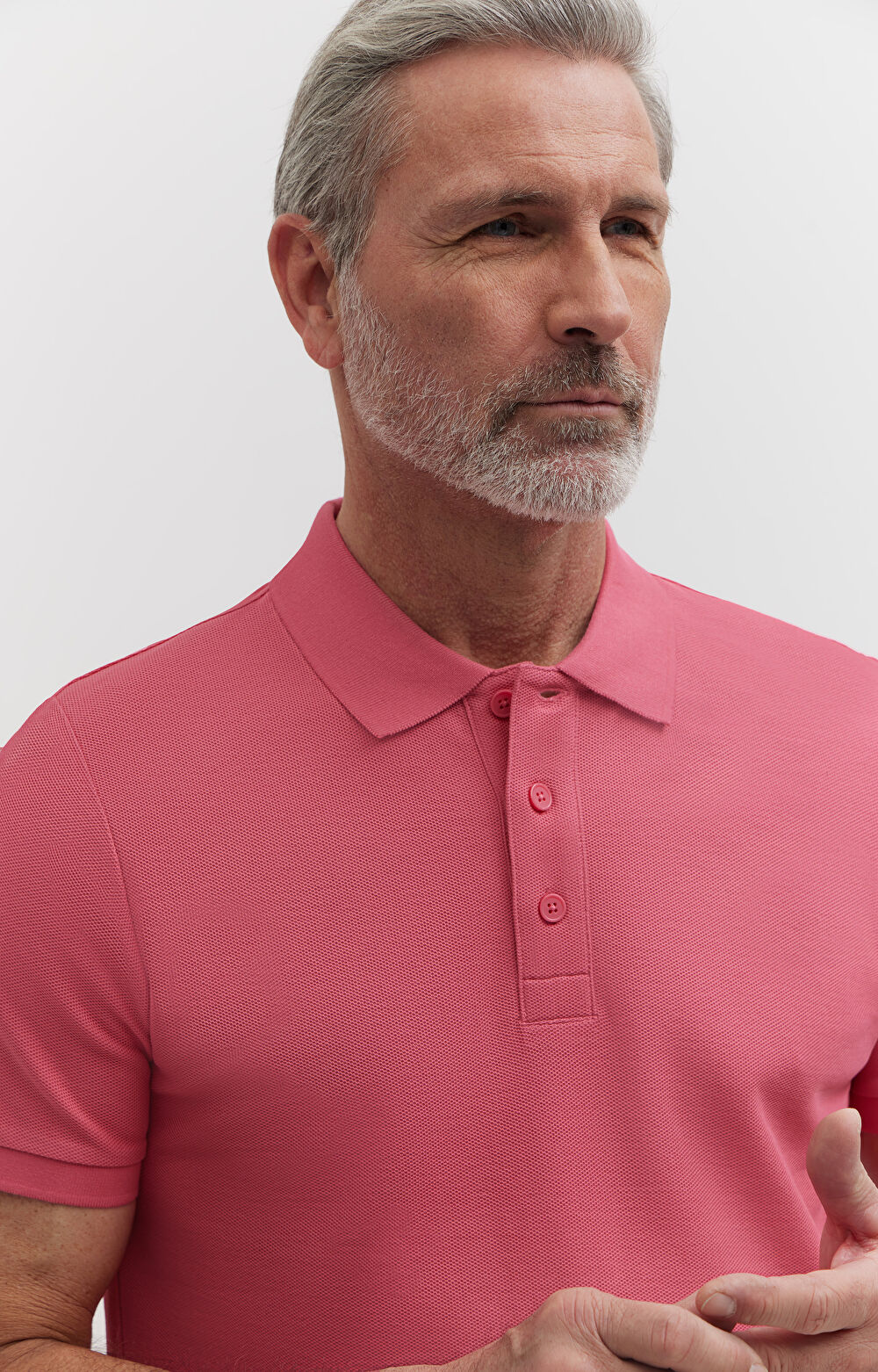 Polo z merceryzowanej bawełny - 5