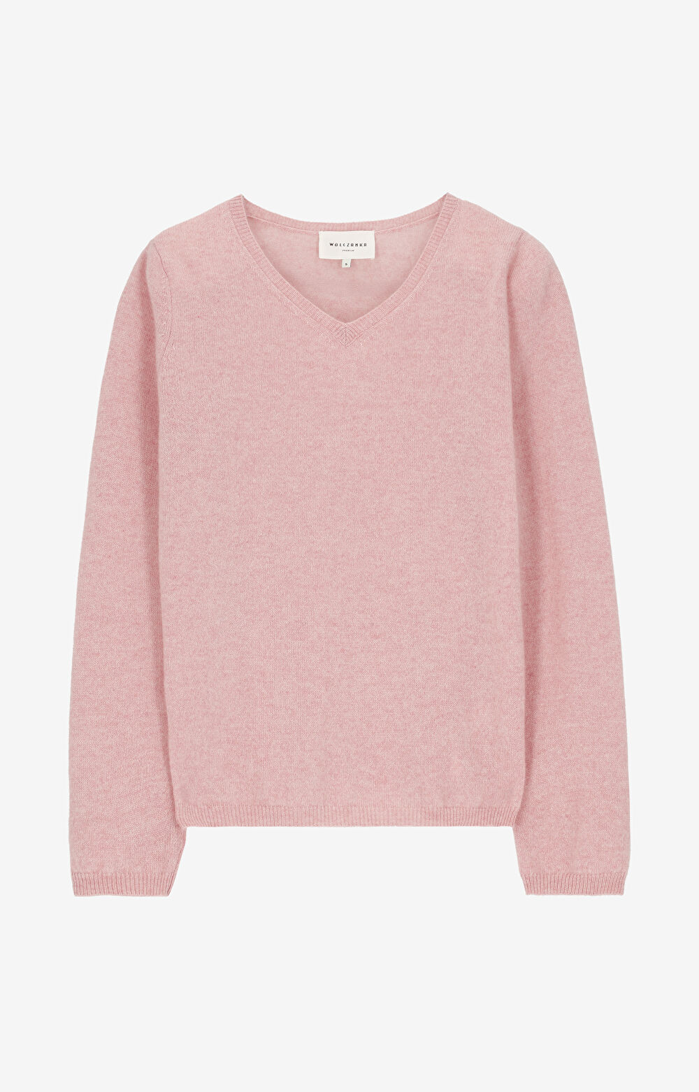 Sweter v-neck z kaszmiru - 2
