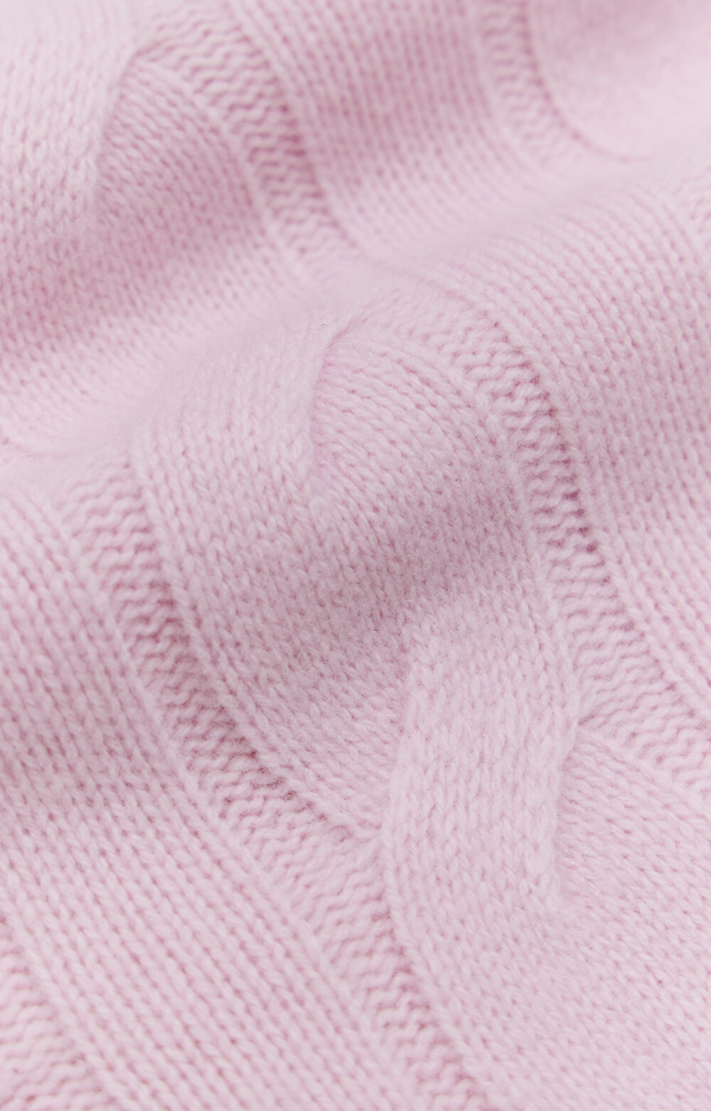 Sweter z wełny merino z warkoczowym splotem - 7