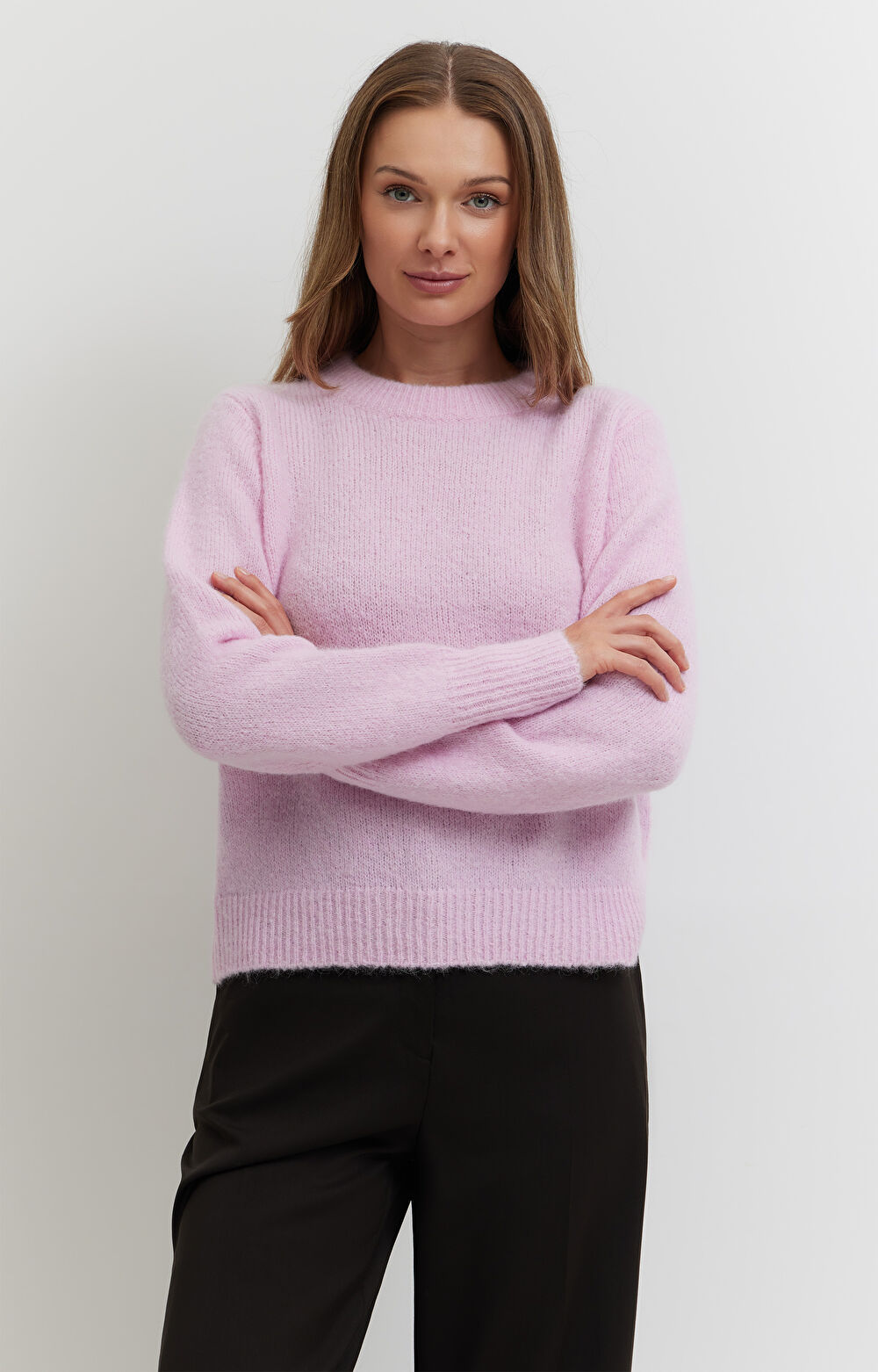 Sweter z wełną alpaki - 4