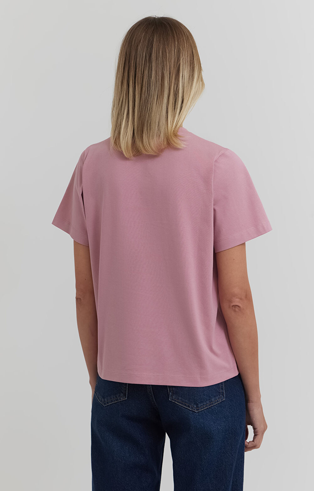 T-shirt regular z bawełny merceryzowanej - 4