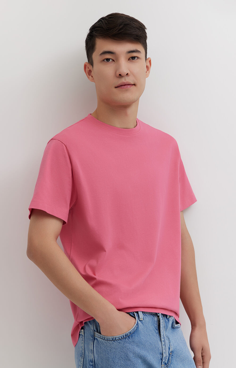 T-shirt z bawełny merceryzowanej - 6