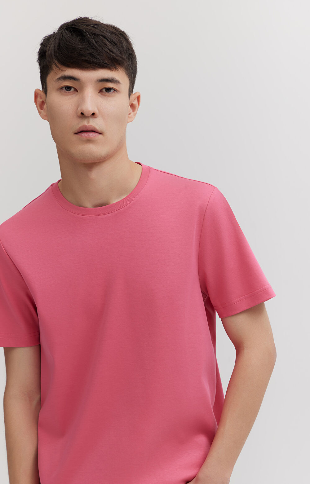 T-shirt z bawełny podwójnie merceryzowanej - 4