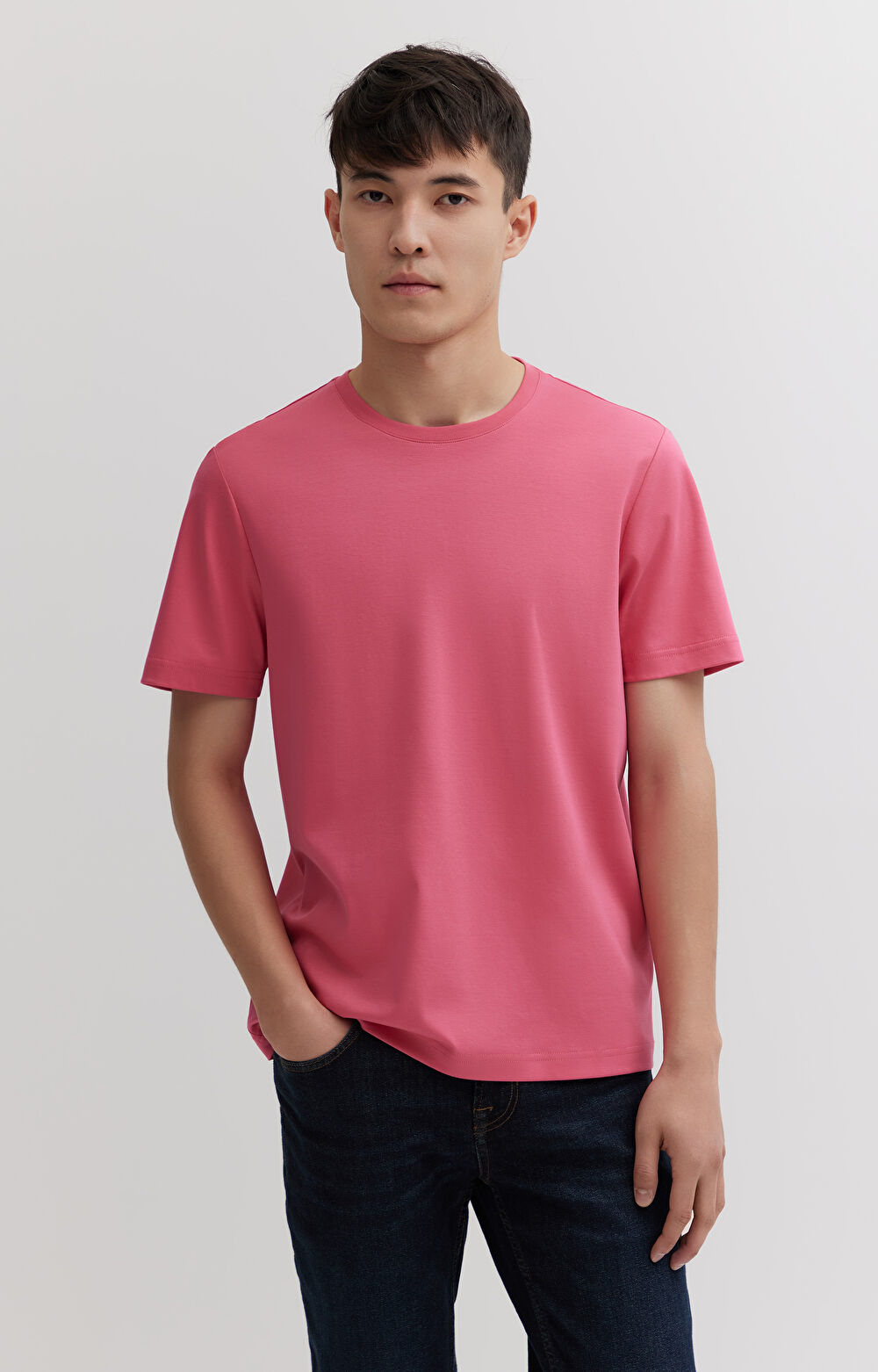 T-shirt z bawełny podwójnie merceryzowanej - 5