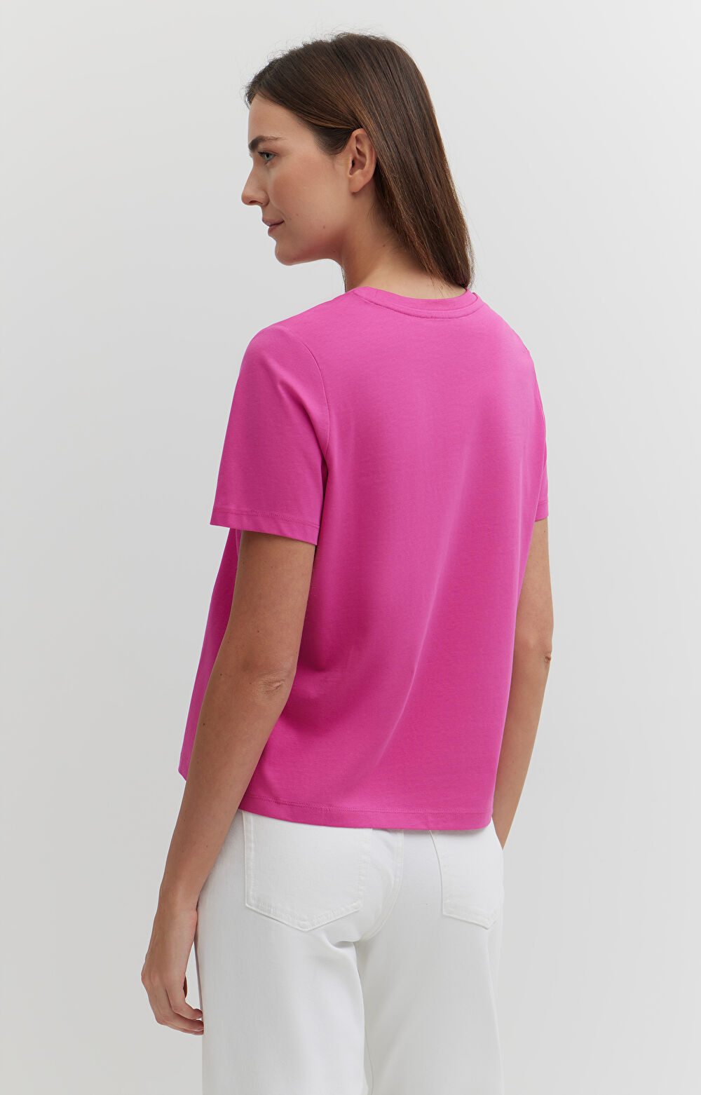 T-shirt regular z bawełny organicznej - 4