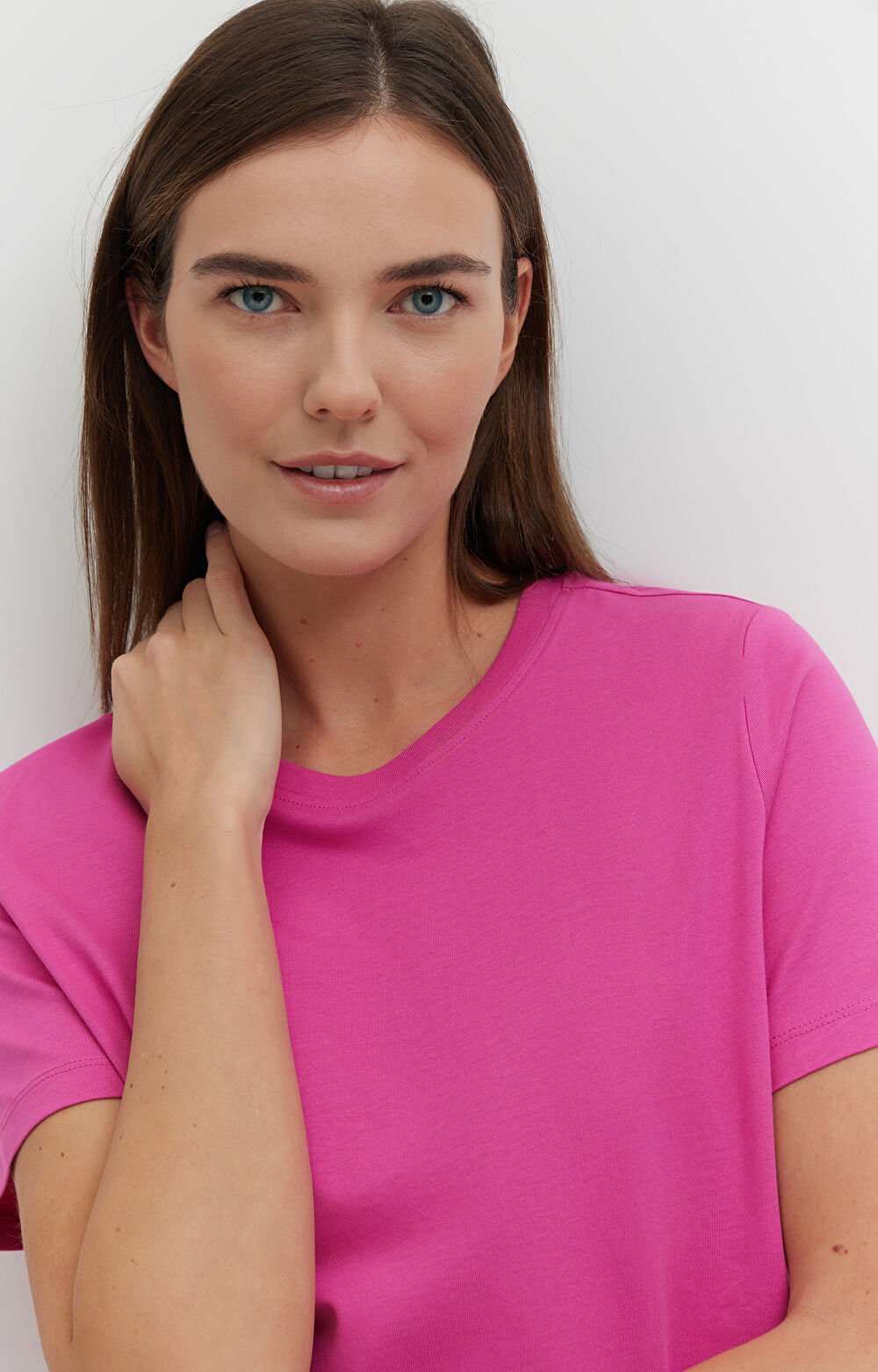 T-shirt regular z bawełny organicznej - 5