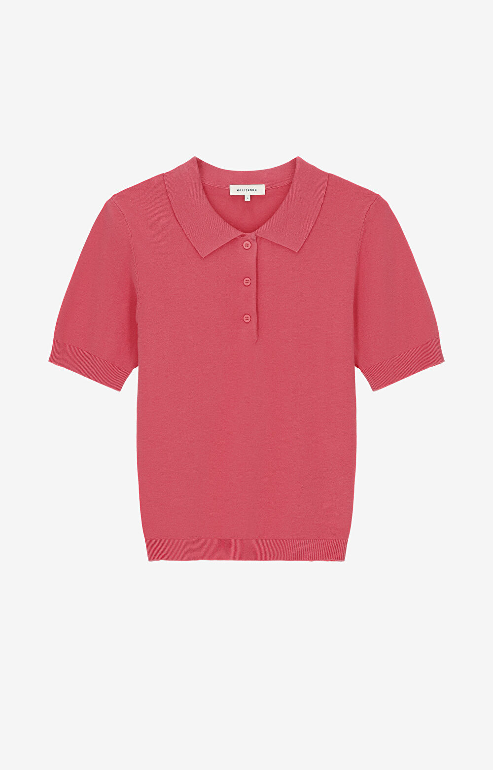 Sweter z kołnierzem polo - 2