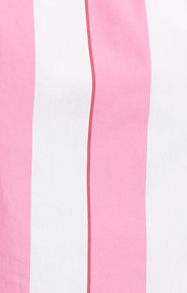 Różowa koszula damska długa