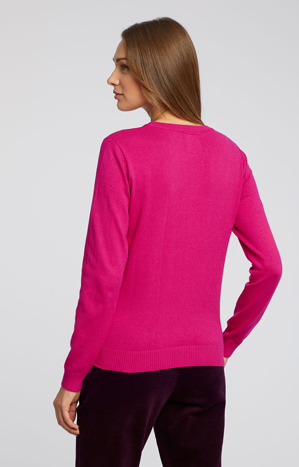 Gładki sweter - 3