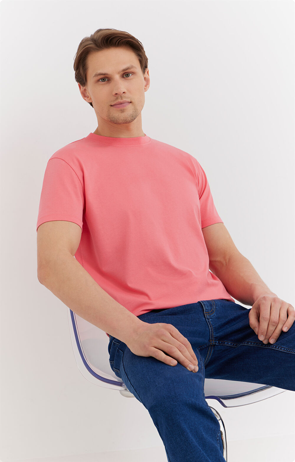 T-shirt z bawełną organiczną - 5