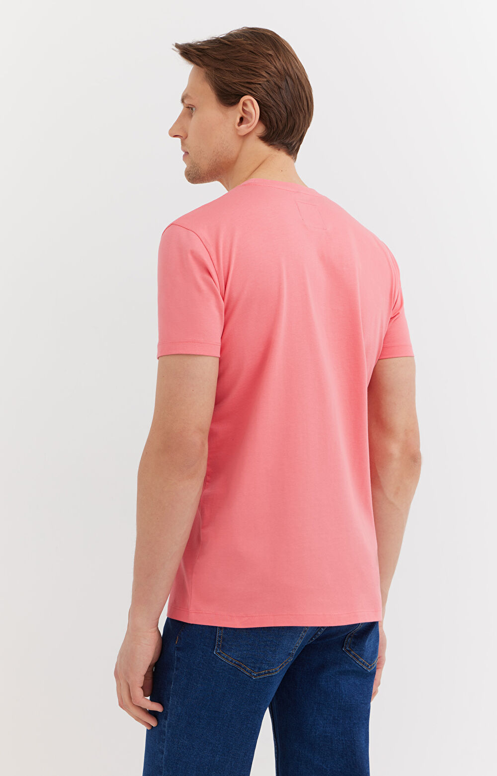 T-shirt z bawełną organiczną - 4