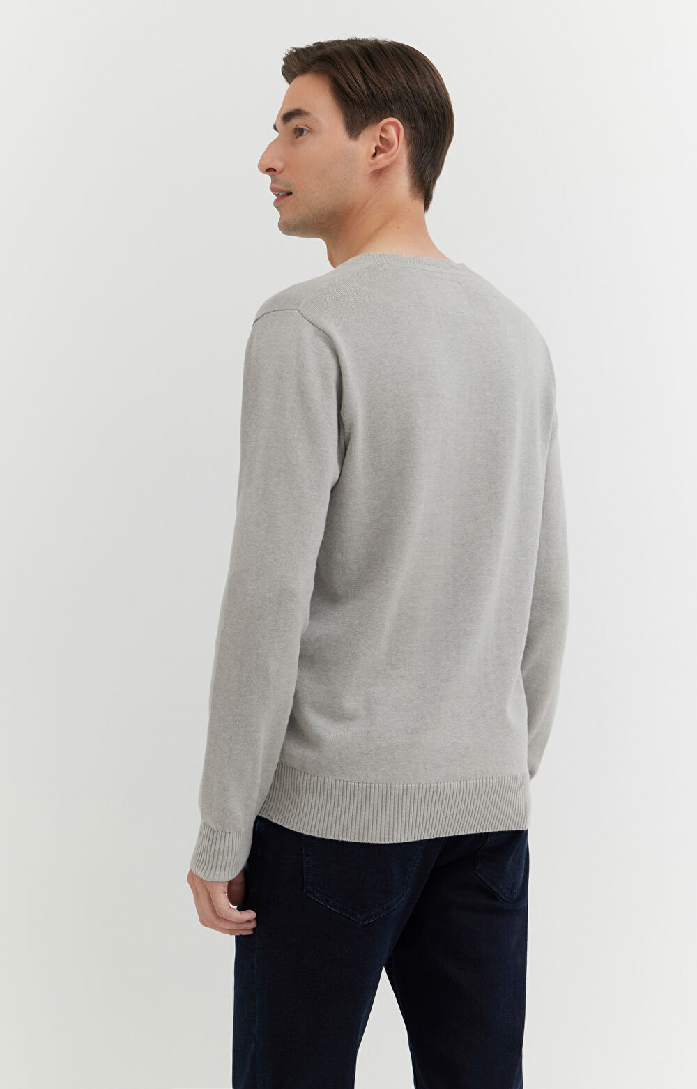 Sweter z bawełny organicznej