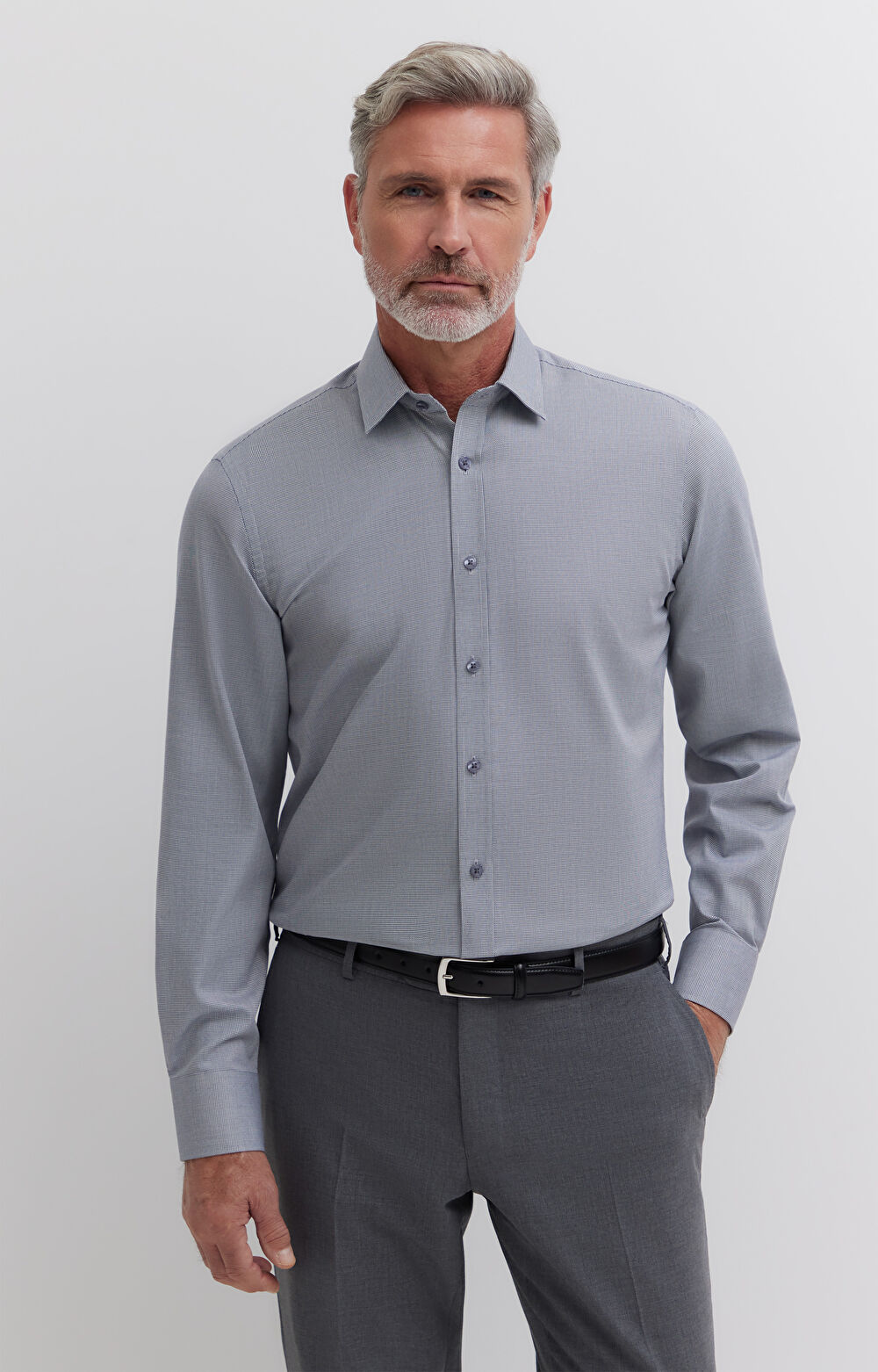 Koszula w mikrowzór - 4