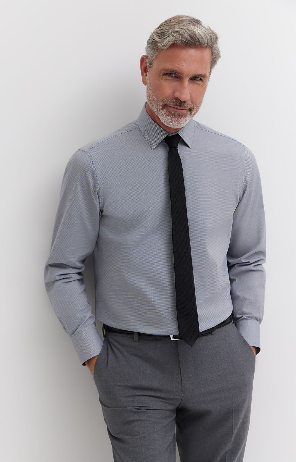 Koszula w mikrowzór - 8