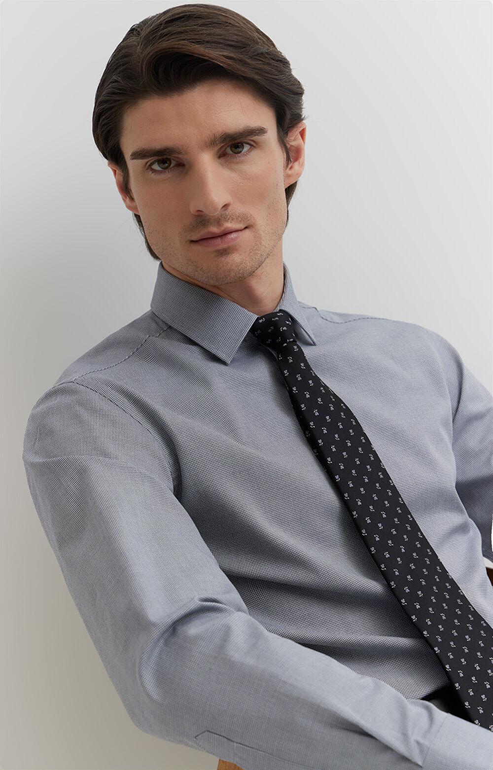 Koszula w mikrowzór - 8