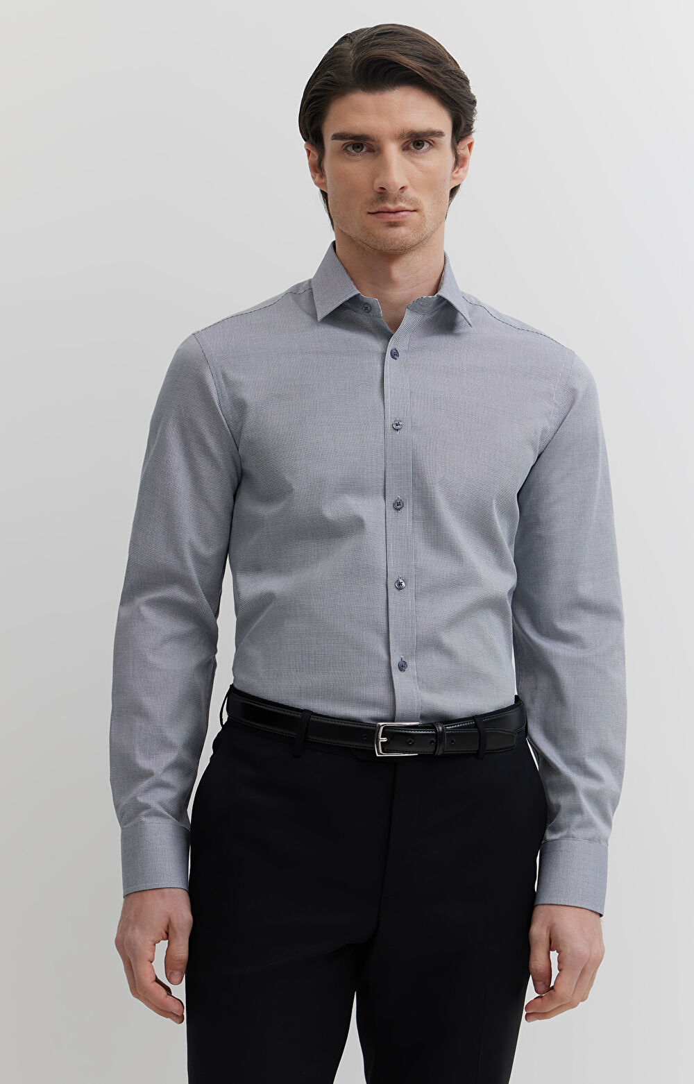 Koszula w mikrowzór - 4