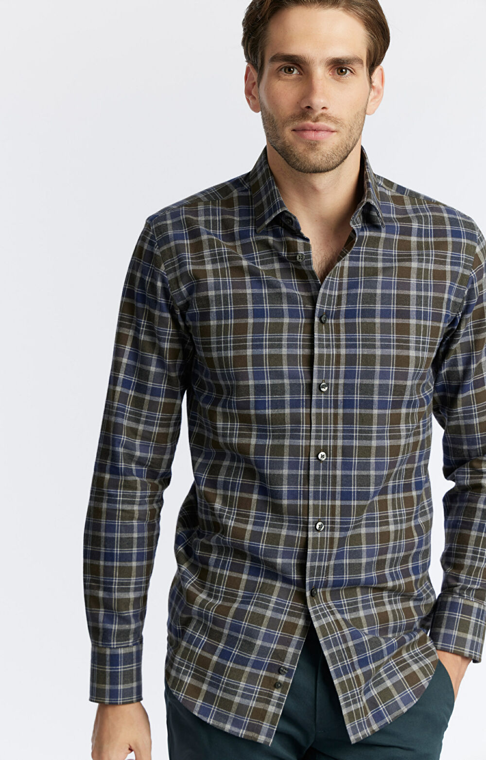 Koszula w kratę - 2