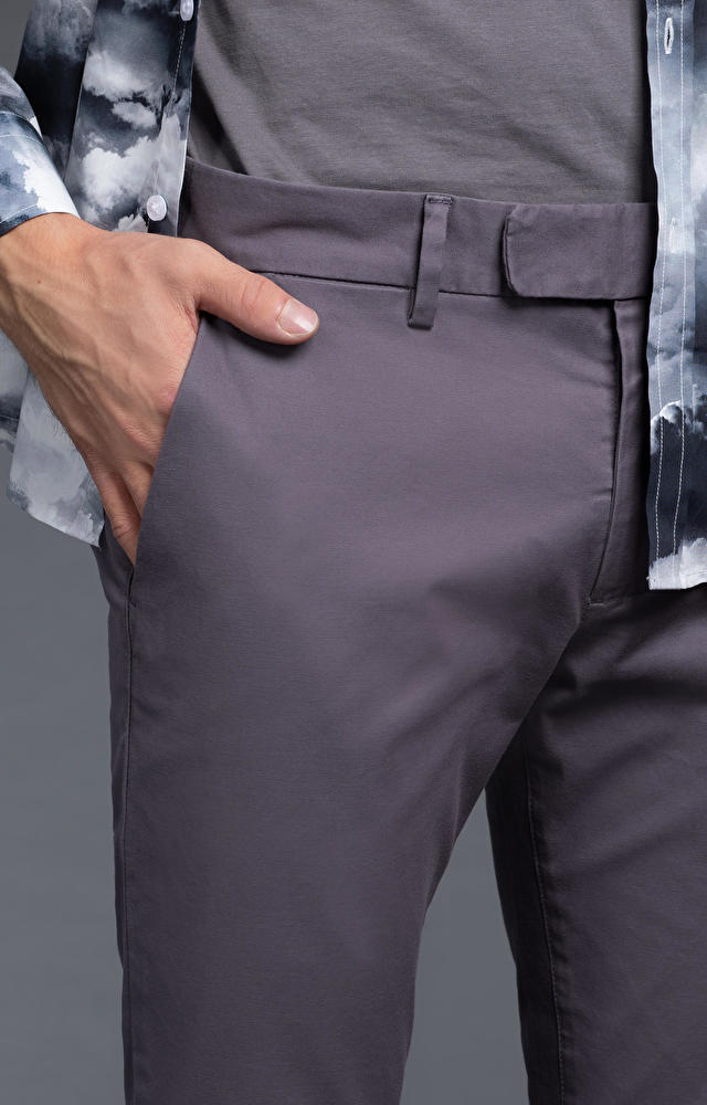 Szare spodnie