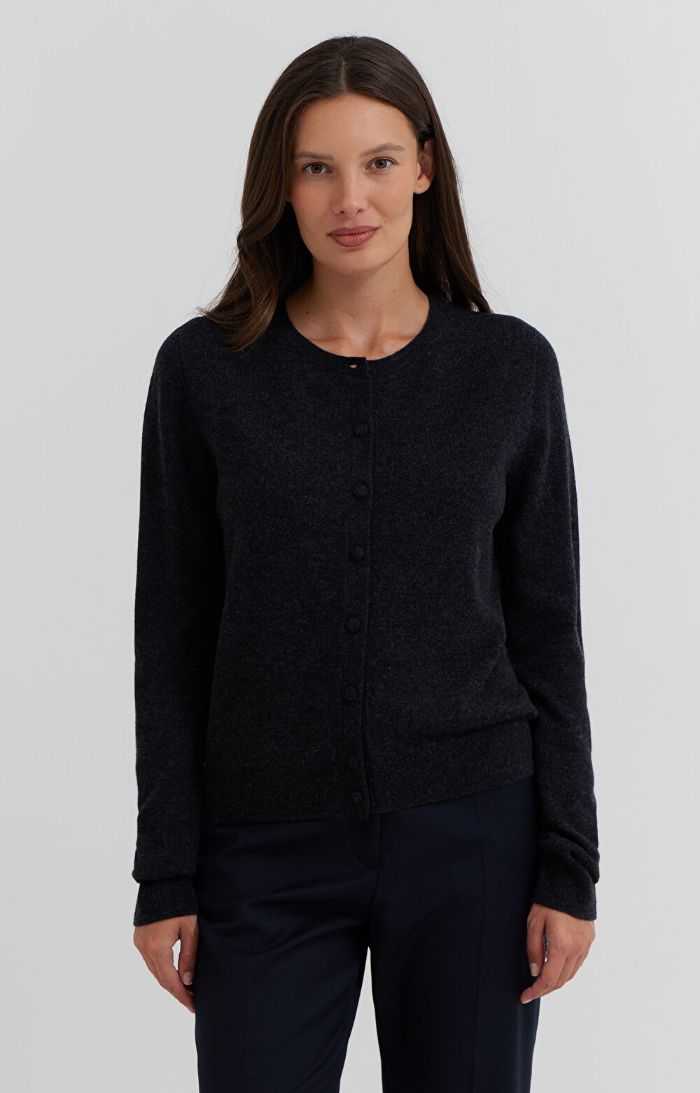 Kardigan z wełny merino - 3