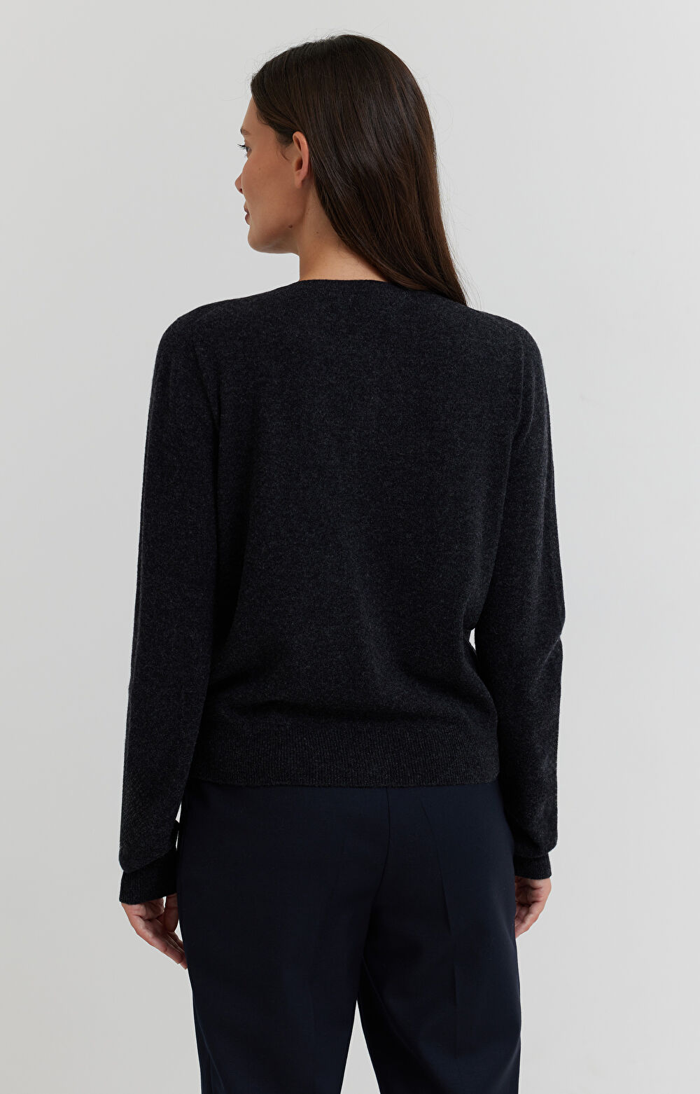 Kardigan z wełny merino - 4