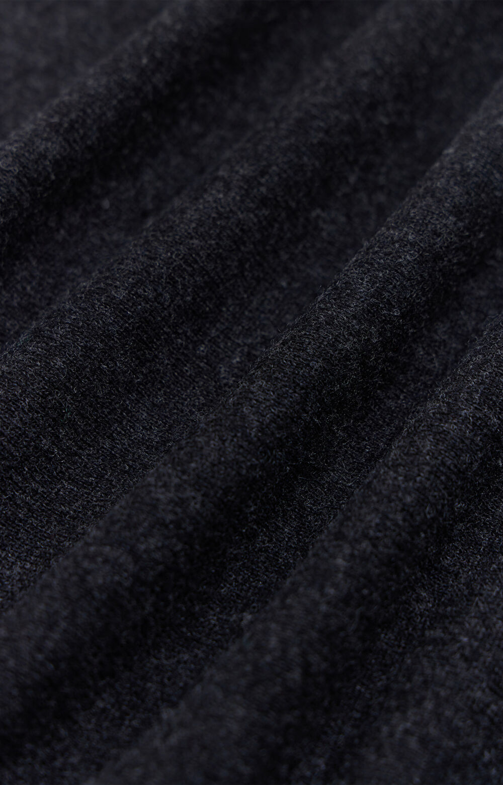 Sweter z melanżowej wełny merino - 7
