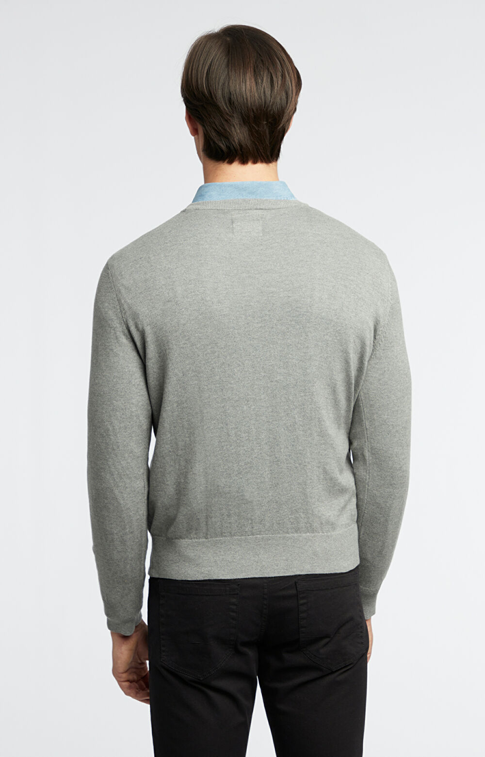 Sweter z bawełny pima - 4
