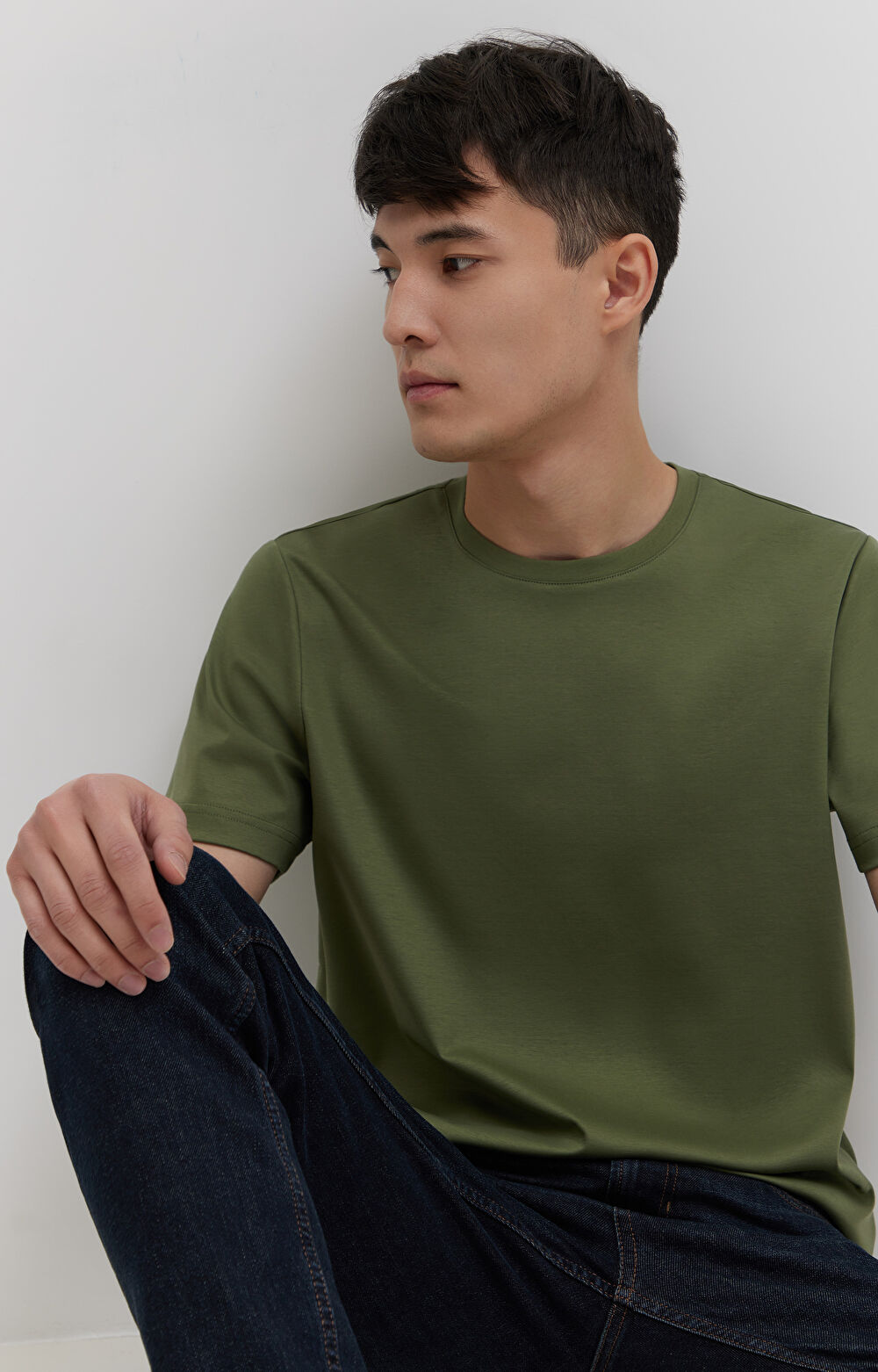 T-shirt z bawełny podwójnie merceryzowanej - 5