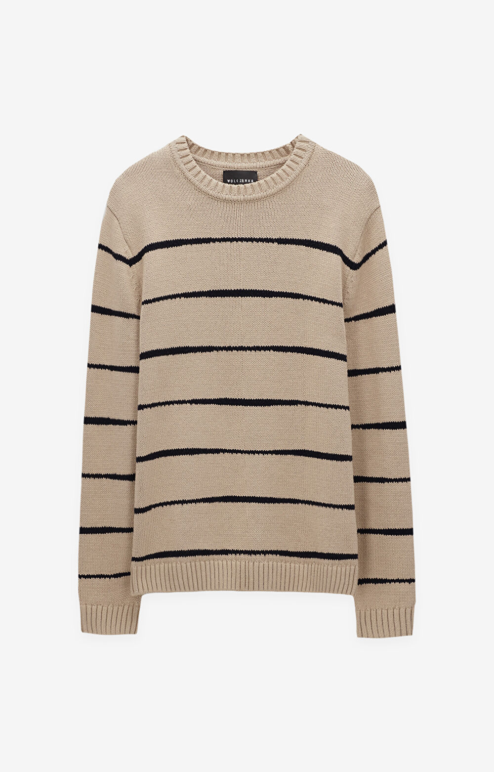Bawełniany sweter w paski