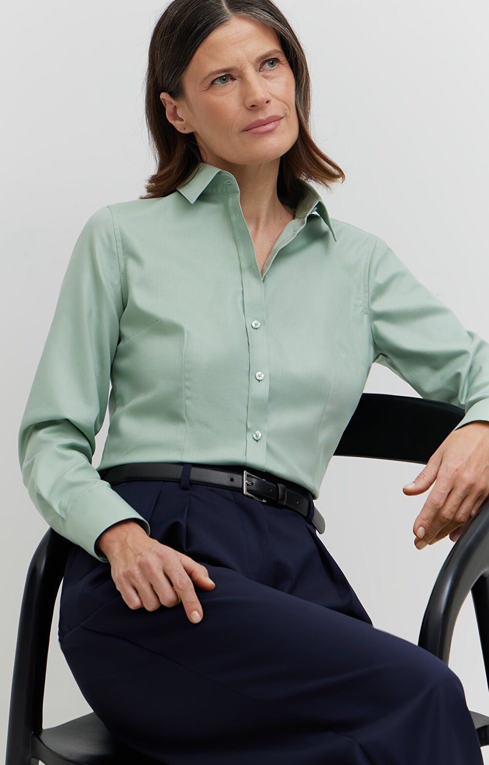 Koszula w diagonalny wzór - 7